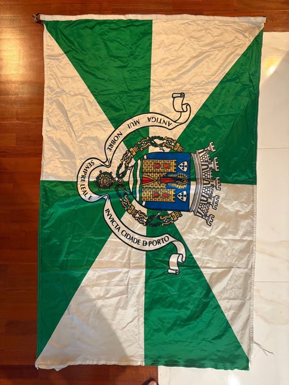 Bandeira oficial Câmamara Municipal Porto CMP