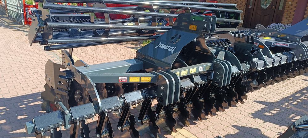 Agregat Brona talerzowa Janpol Strumyk UniTech talerzówka wał zamiana