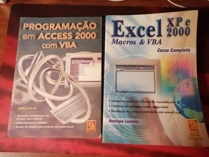 Livros de VBA (Excel e Acess)