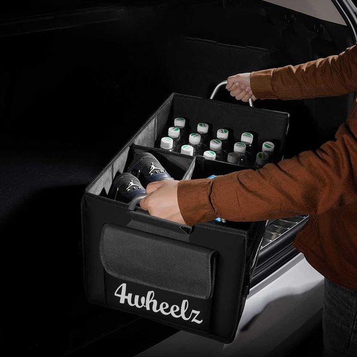 Składana Torba do Bagażnika 60 cm – Organizer Wodoodporny Samochodowy