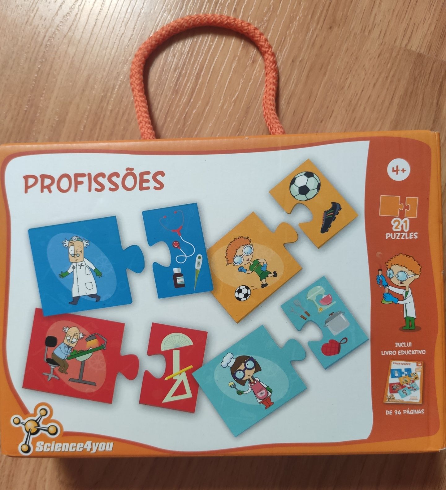 Puzzle Profissões - Science4you (+4anos)