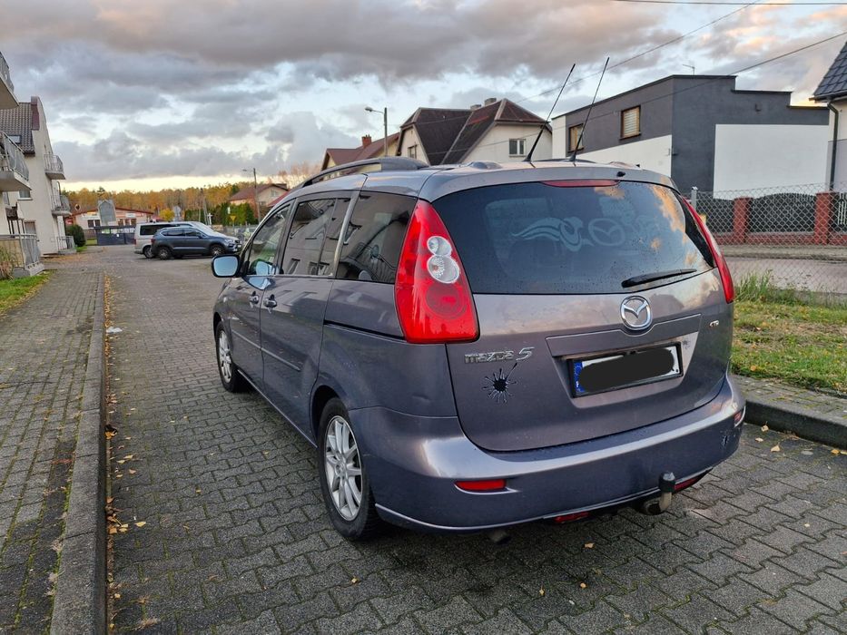 Zadbana Mazda 5 2.0D 7os - bardzo dobry stan, do jazdy