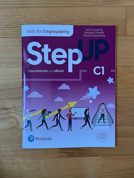książka podręcznik do języka angielskiego step up C1