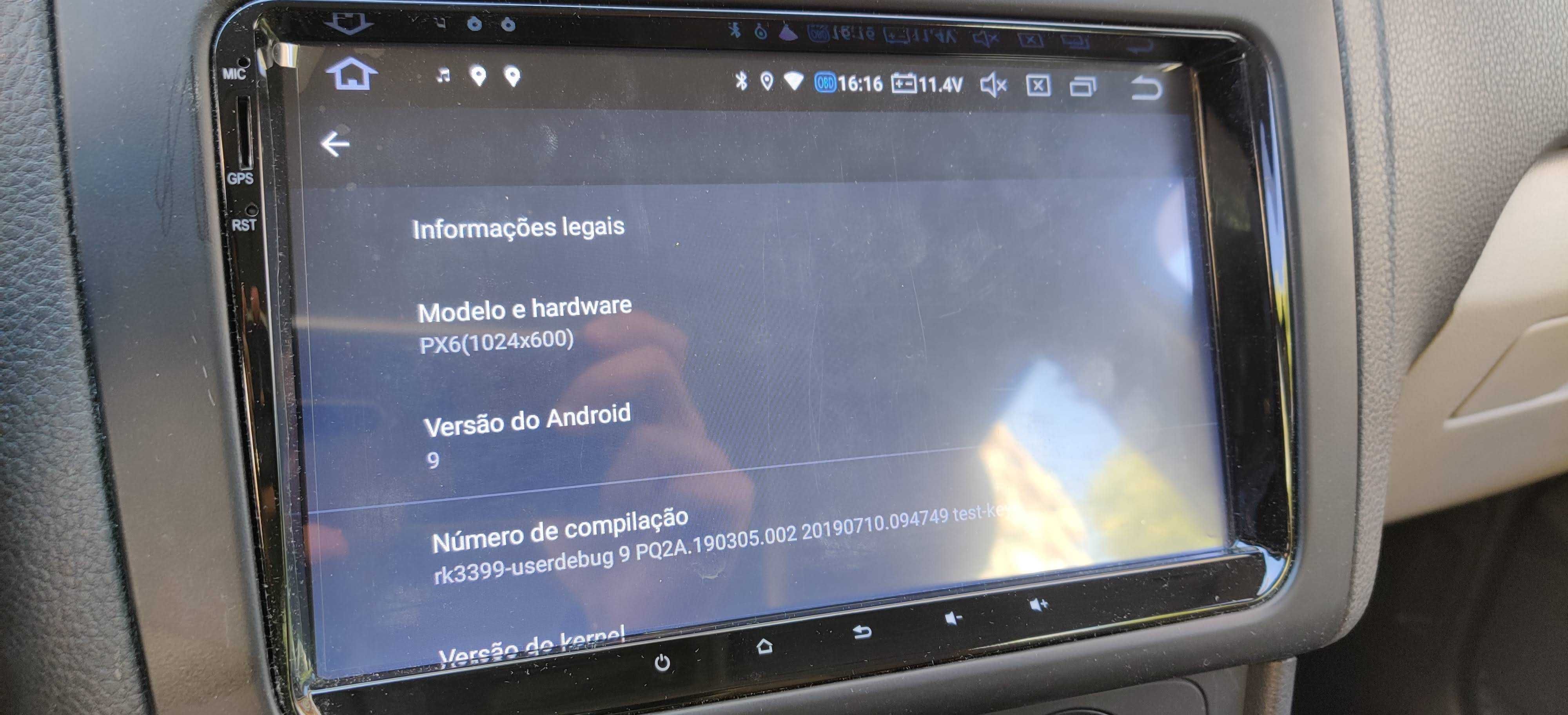 Auto Rádio Android 9 para VW/Skoda/Seat