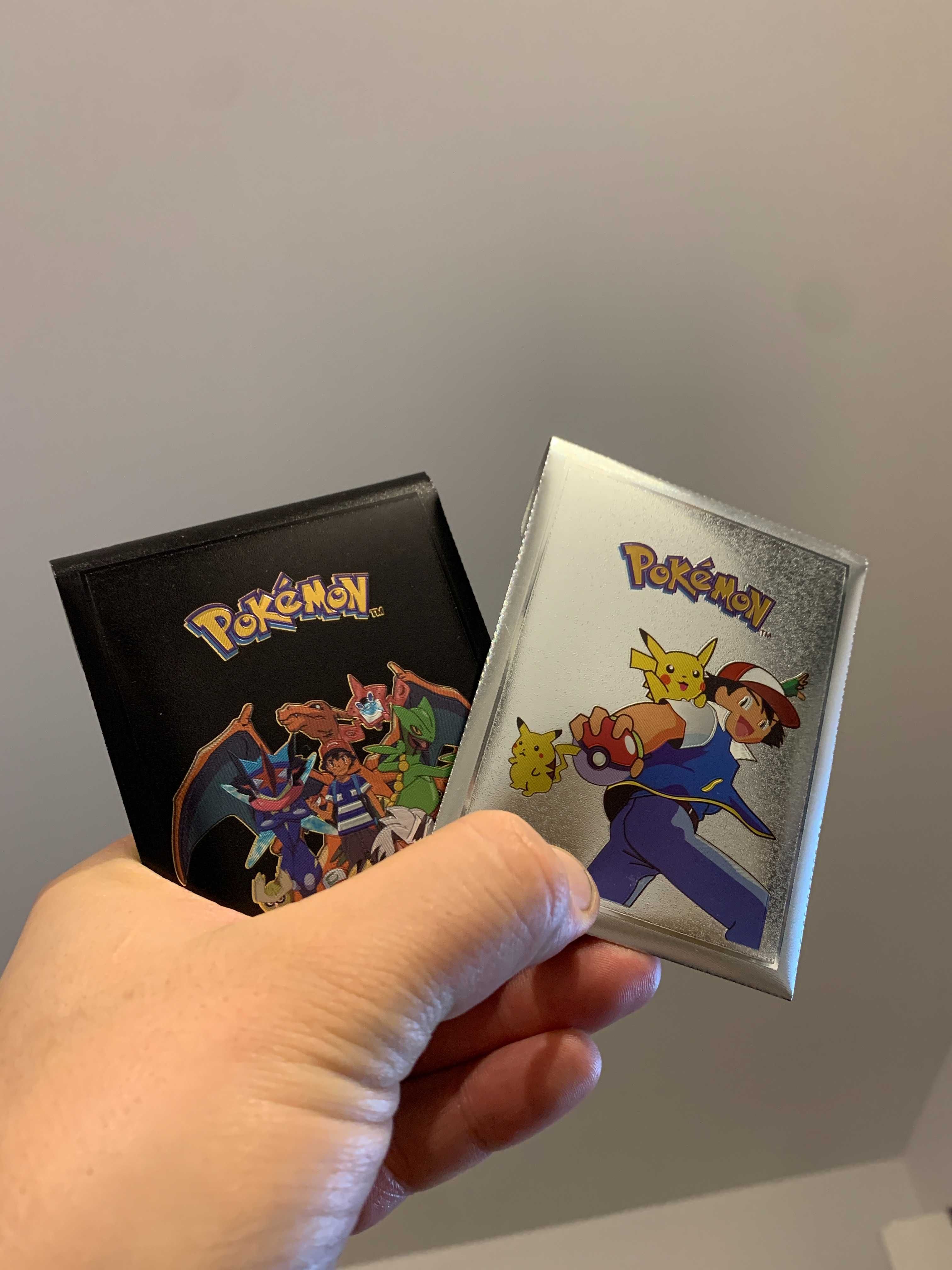 Zestaw kart Pokemon CZarne, Srebrne Złote Gold Black Silver