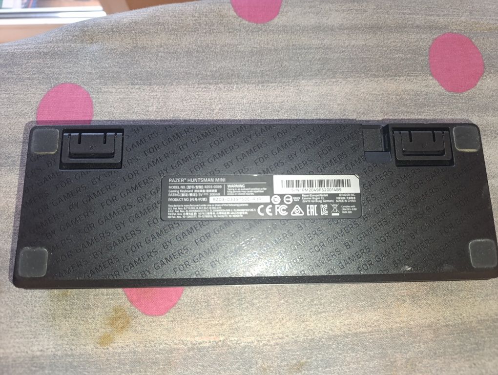Механічна клавіатура razer huntsman mini 60% purple switches