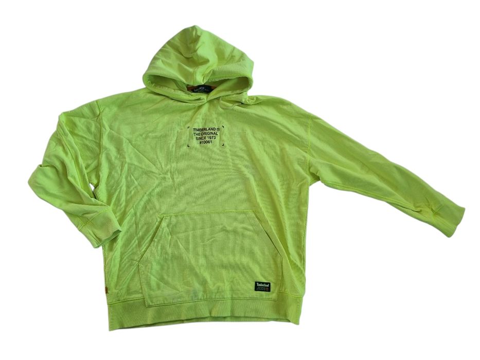 Neonowa meska zielona bluza timberland rozmiar xl