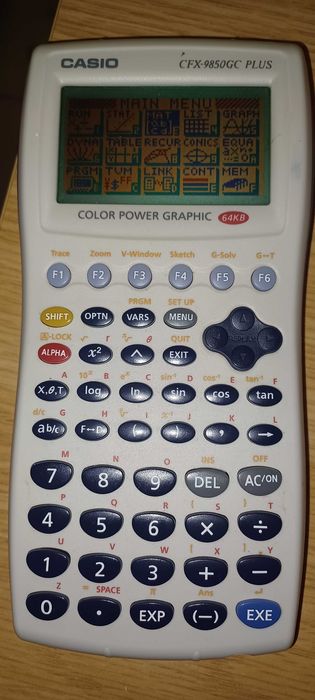 Calculadora Casio CFX-9850GC PLUS