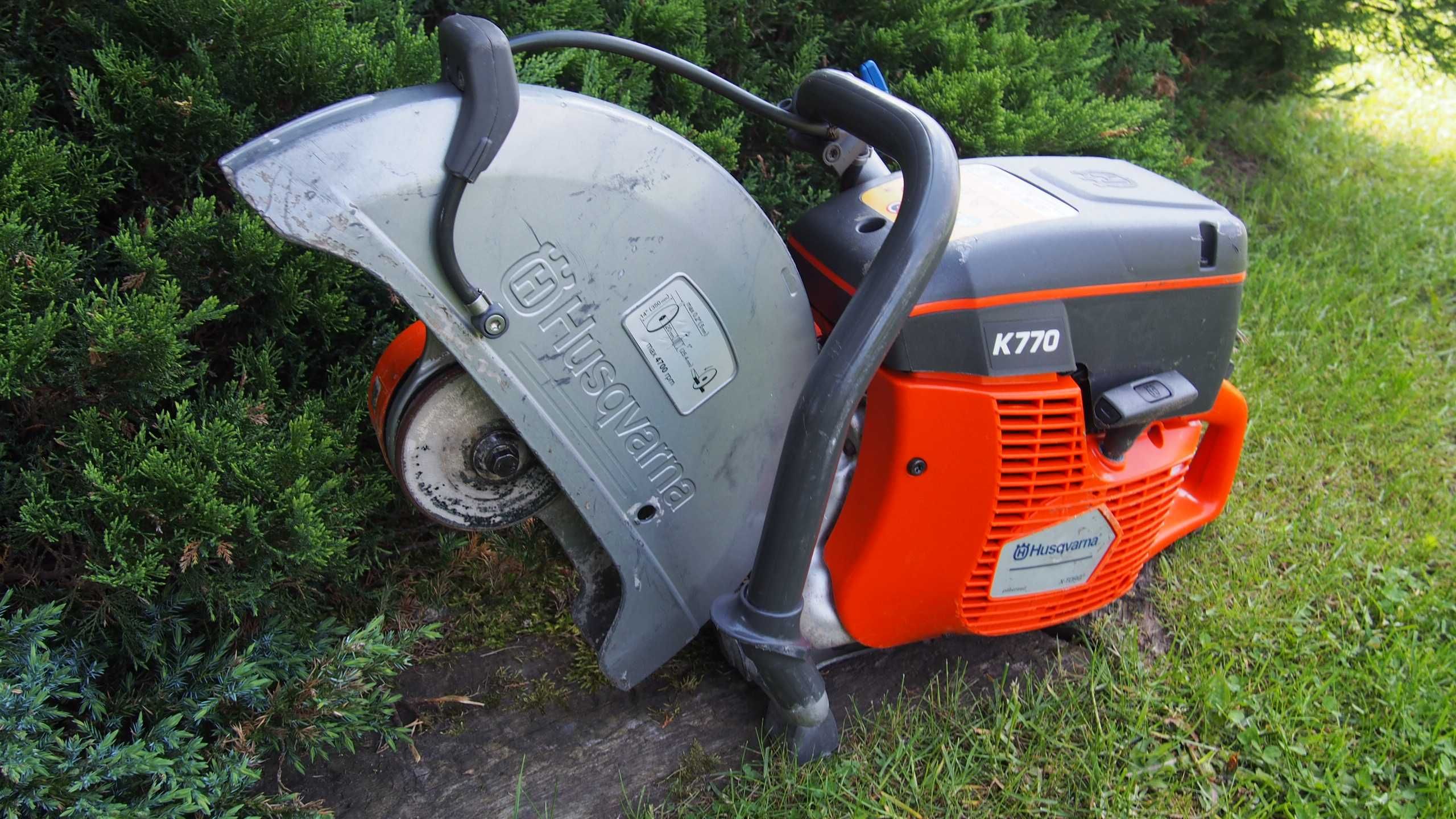 HUSQVARNA K770 K 770 PILA do Betonu Asfaltu metalu 350mm