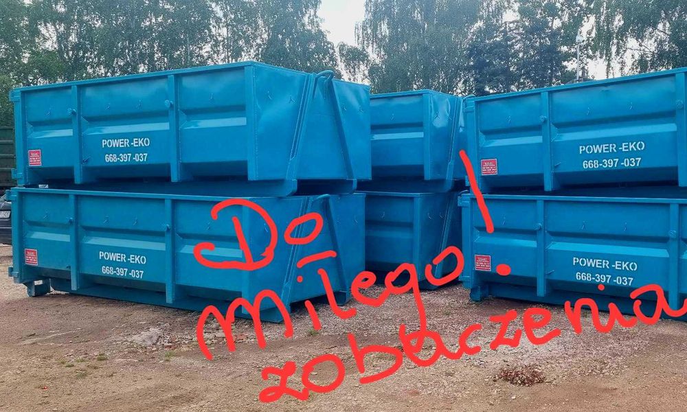 Wywóz gruzu - kontenery - Grodzisk Mazowiecki