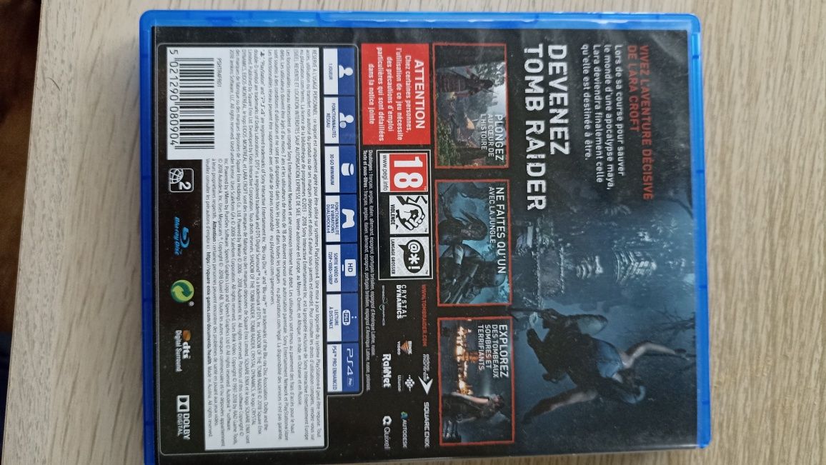 Gra Shadow of Tomb Raider PL PS4