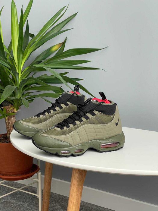 Мужские кроссовки Nike Air Max 95 Sneakerboot 41-45 Термо! Хит Осени!
