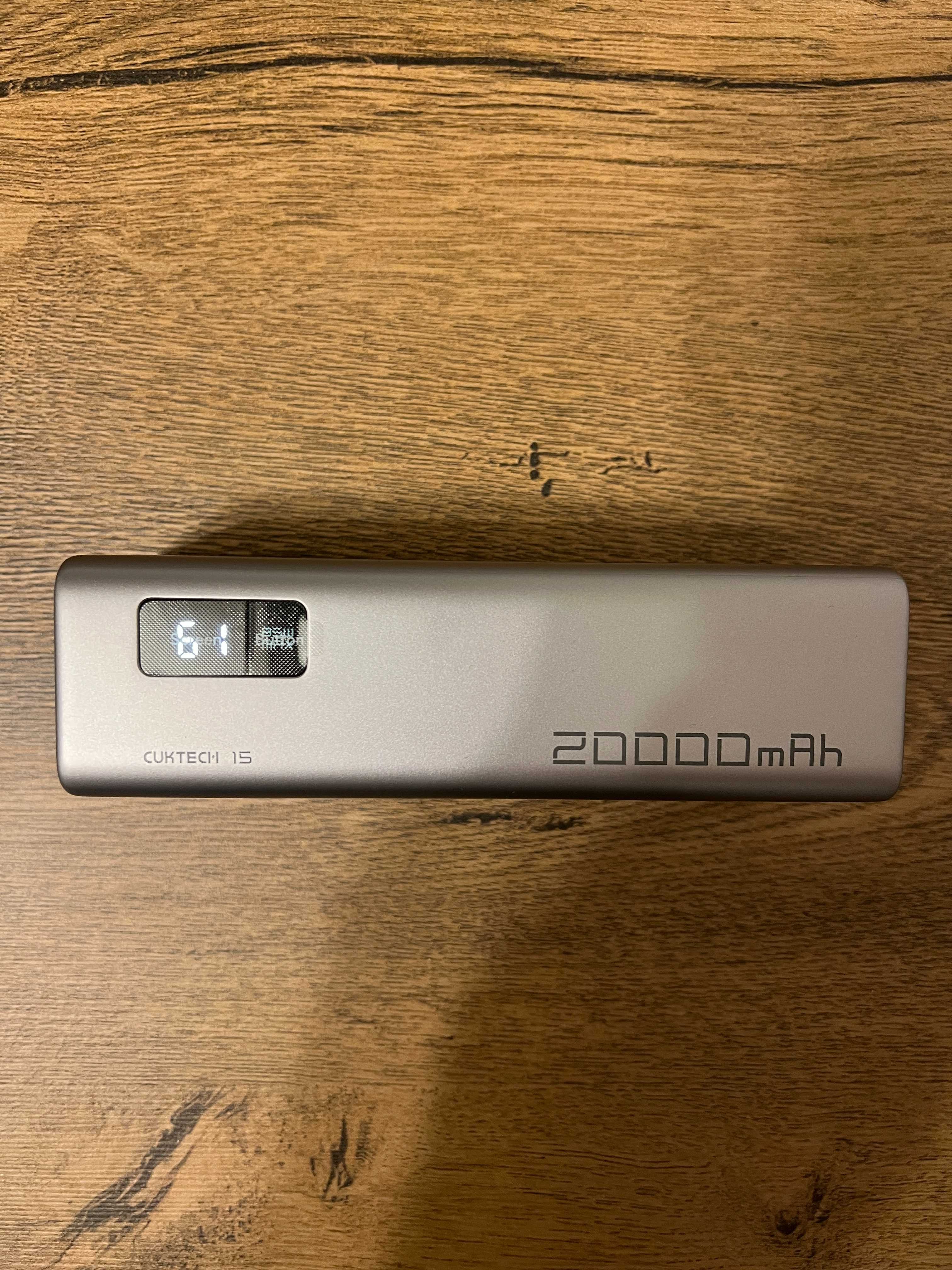 Ladowarka Cuktech 15 PB200 | Power Bank 20.000mAh |Szybkie tadowania