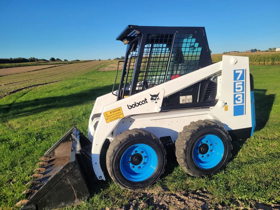 Bobcat 753 Miniładowarka ładowarka minikoparka
