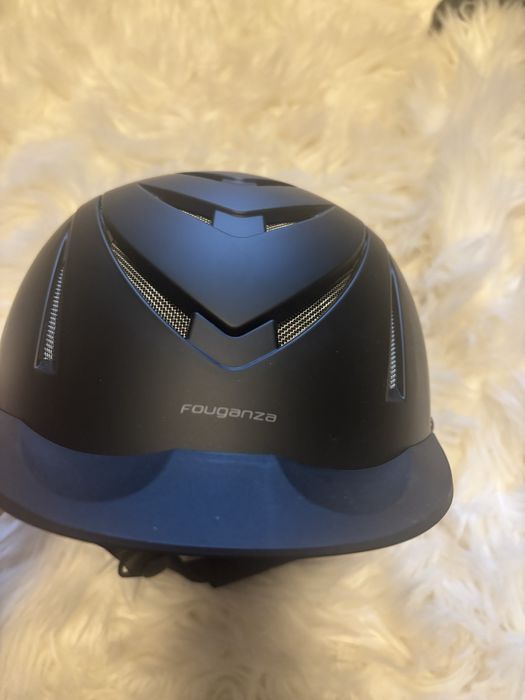 Toczek kask jeździecki Fouganza FH500 S