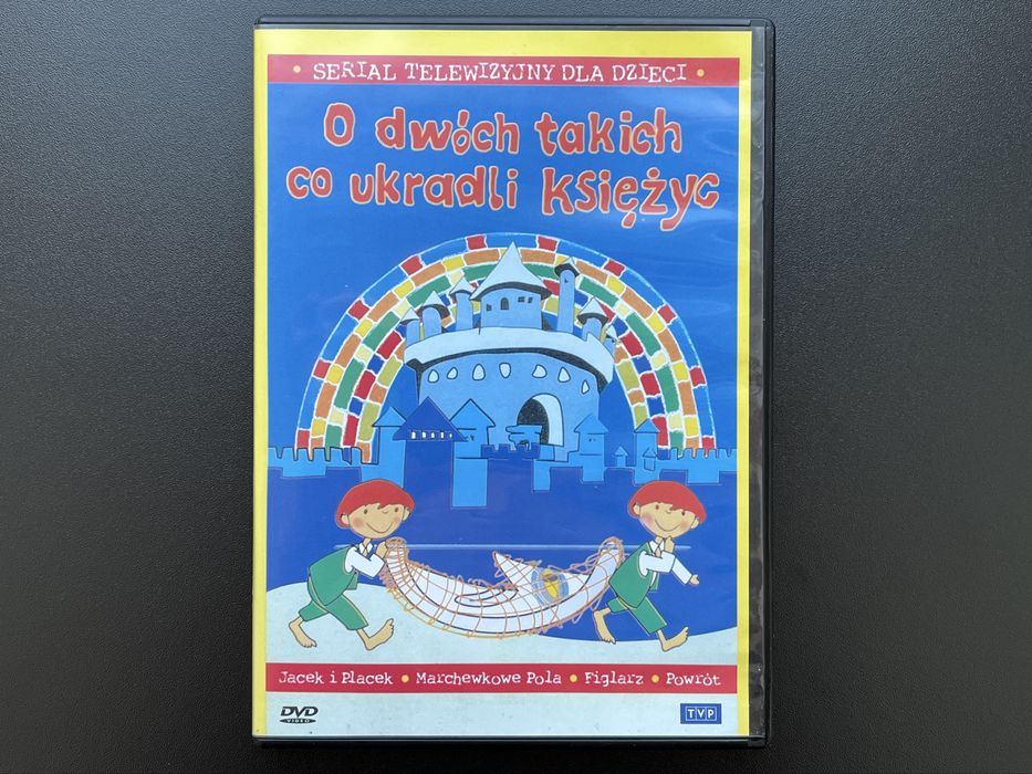 ***BAJKA***O dwóch takich co ukradli księżyc***Jacek i Placek***DVD***