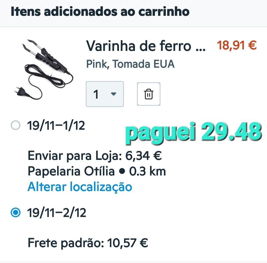 Maquina para uso de extensões queretina