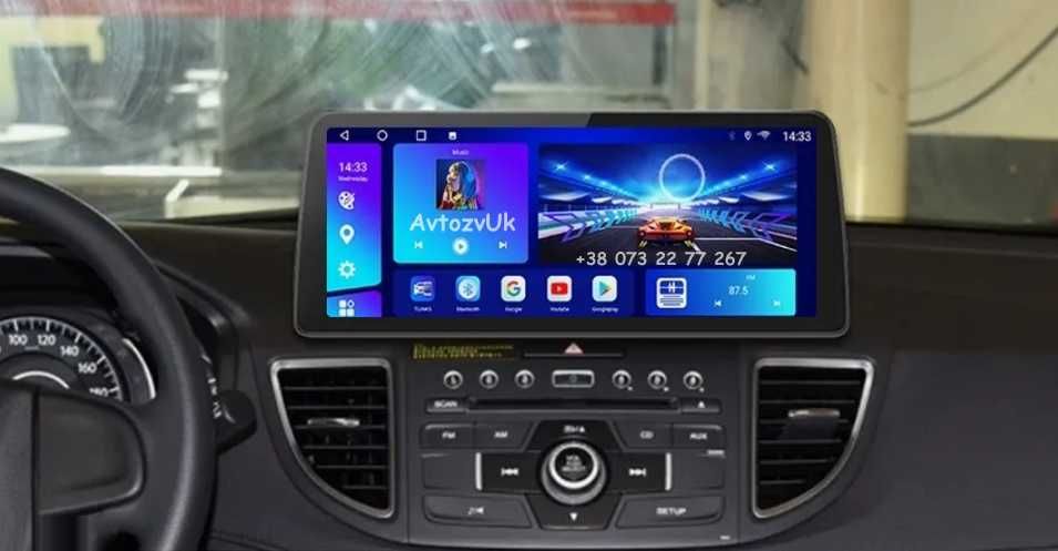 Android Acura MDX Honda CR-V CRV GPS ЦРВ СРВ Акура CarPlay Магнитола