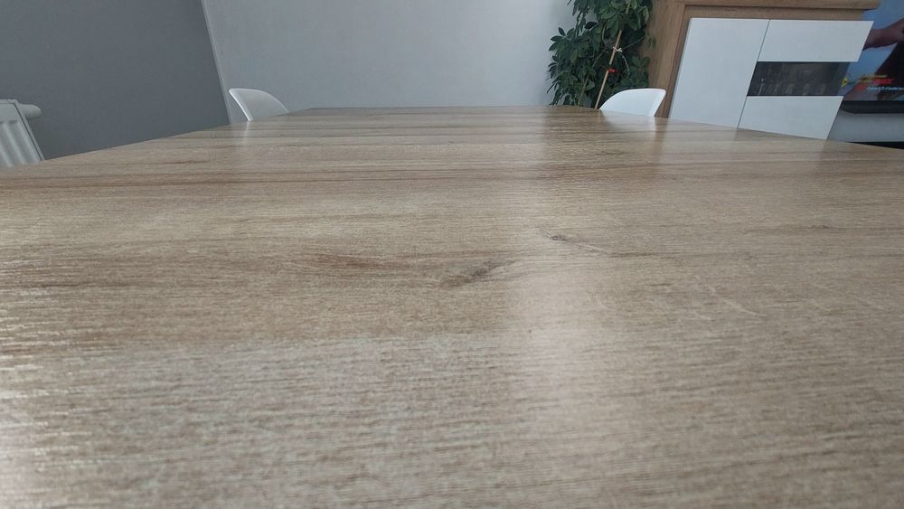 Stół jadalniany z 4 krzesłami 90x160 rozkladany do 240 agata meble