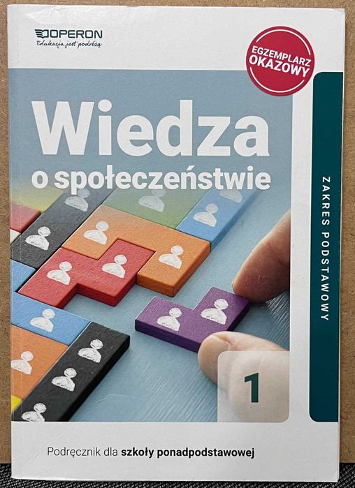 WOS klasa 1 podręcznik dla szkoły ponadpostawowej OPERON