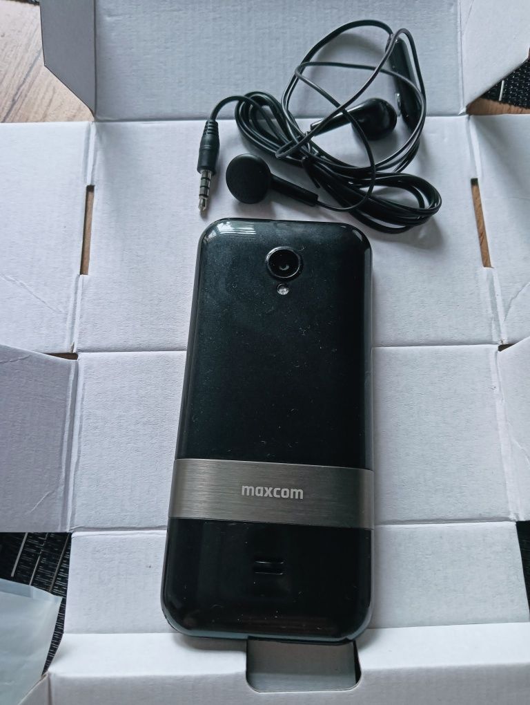 Telefon komórkowy senior maxcom MM334 dla seniorów, nowy