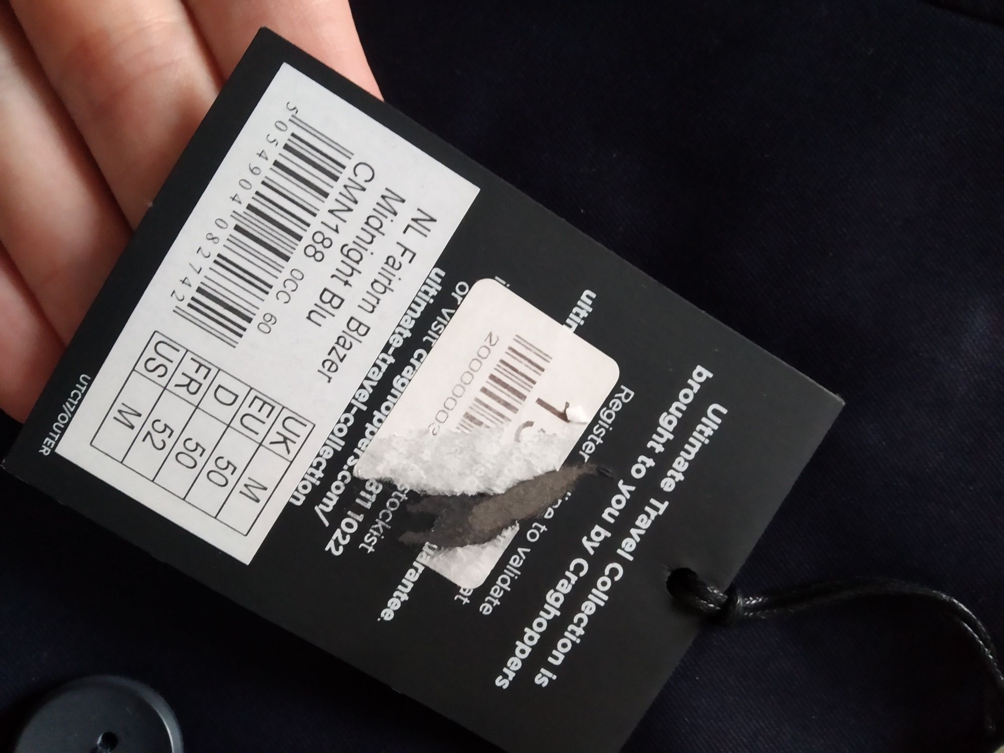 Craghoppers blazer jacket marynarka męska bawełna
