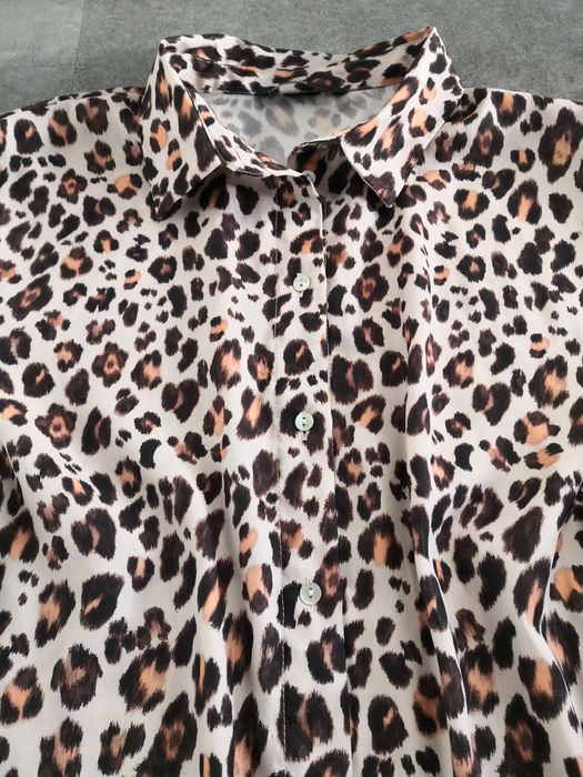 Koszula H&M print zwierzęcy