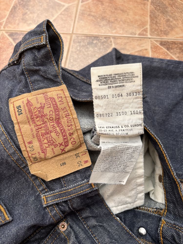 Оригінальні джинси Levis 501 30*30