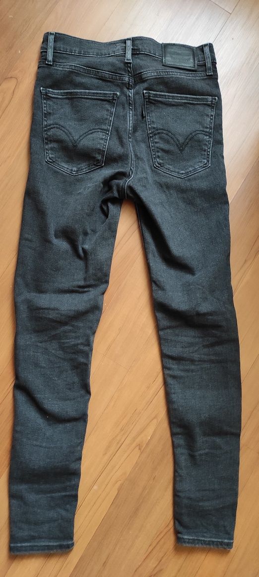 Spodnie Levi's czarne W26 L28