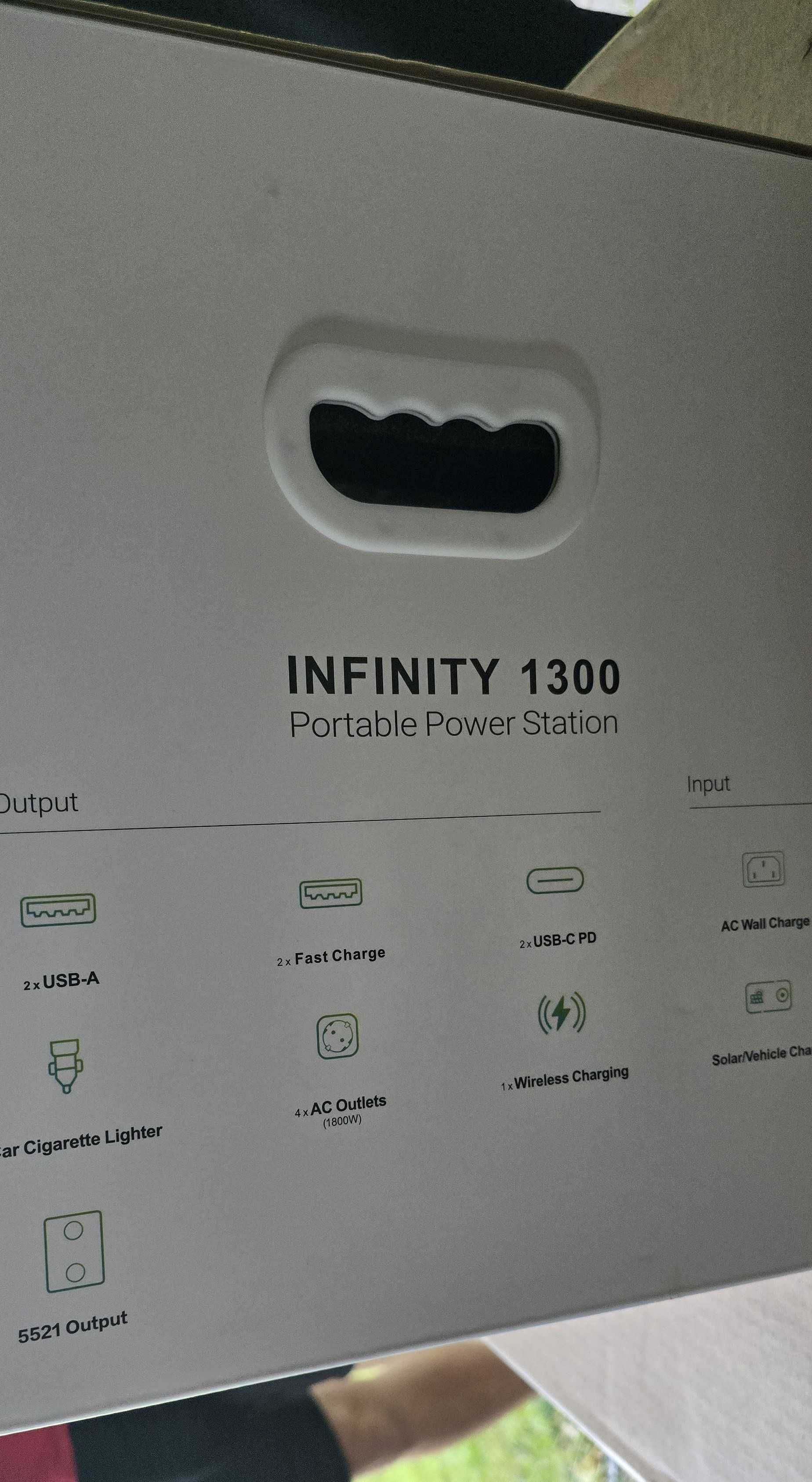 Зарядна станція Growatt INFINITY-1300Wh 1800W EU