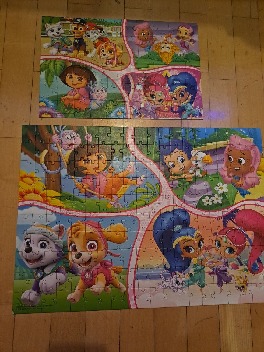 Puzzle BIG BOX 4w1