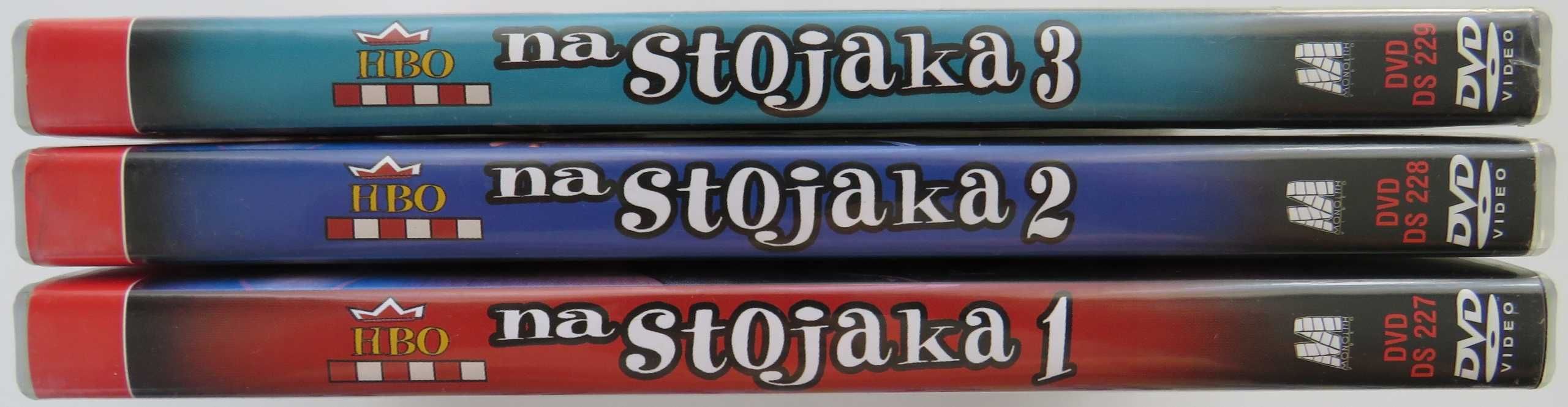 HBO na Stojaka. Część 1-3 3xDVD nowa folia