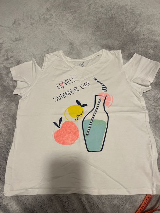 T- shirty dziewczęce - paczka 4 szt.