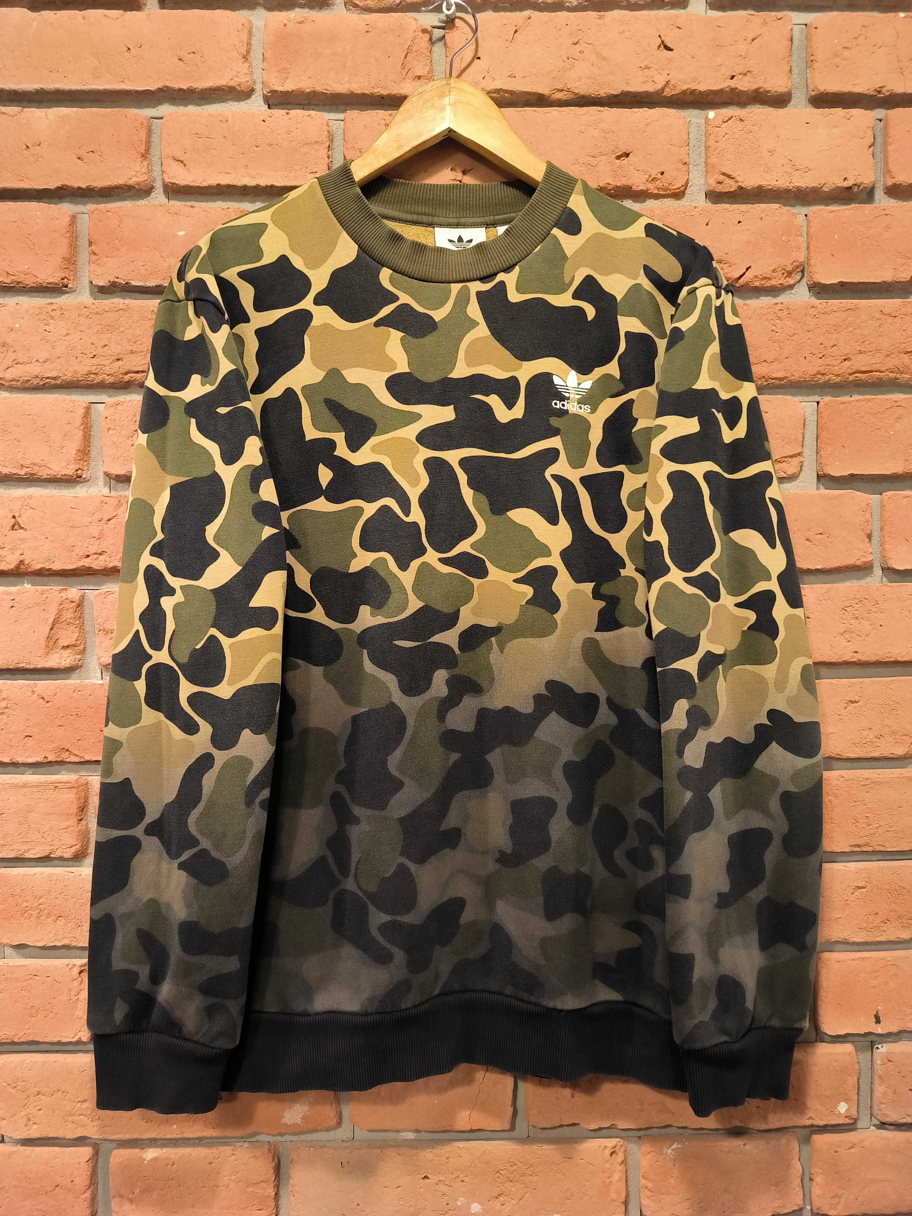 Bluza Adidas Camo Małe Logo Męska