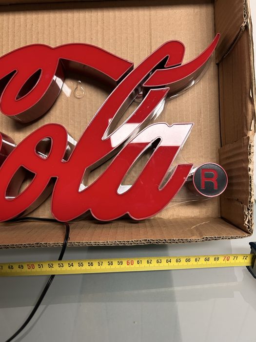 Letreiro Luminoso Coca-Cola