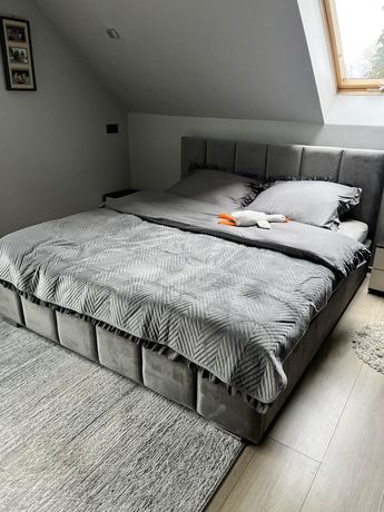Łóżko sypialniane tapicerowane ziko szybki czas realizacji zamówienia