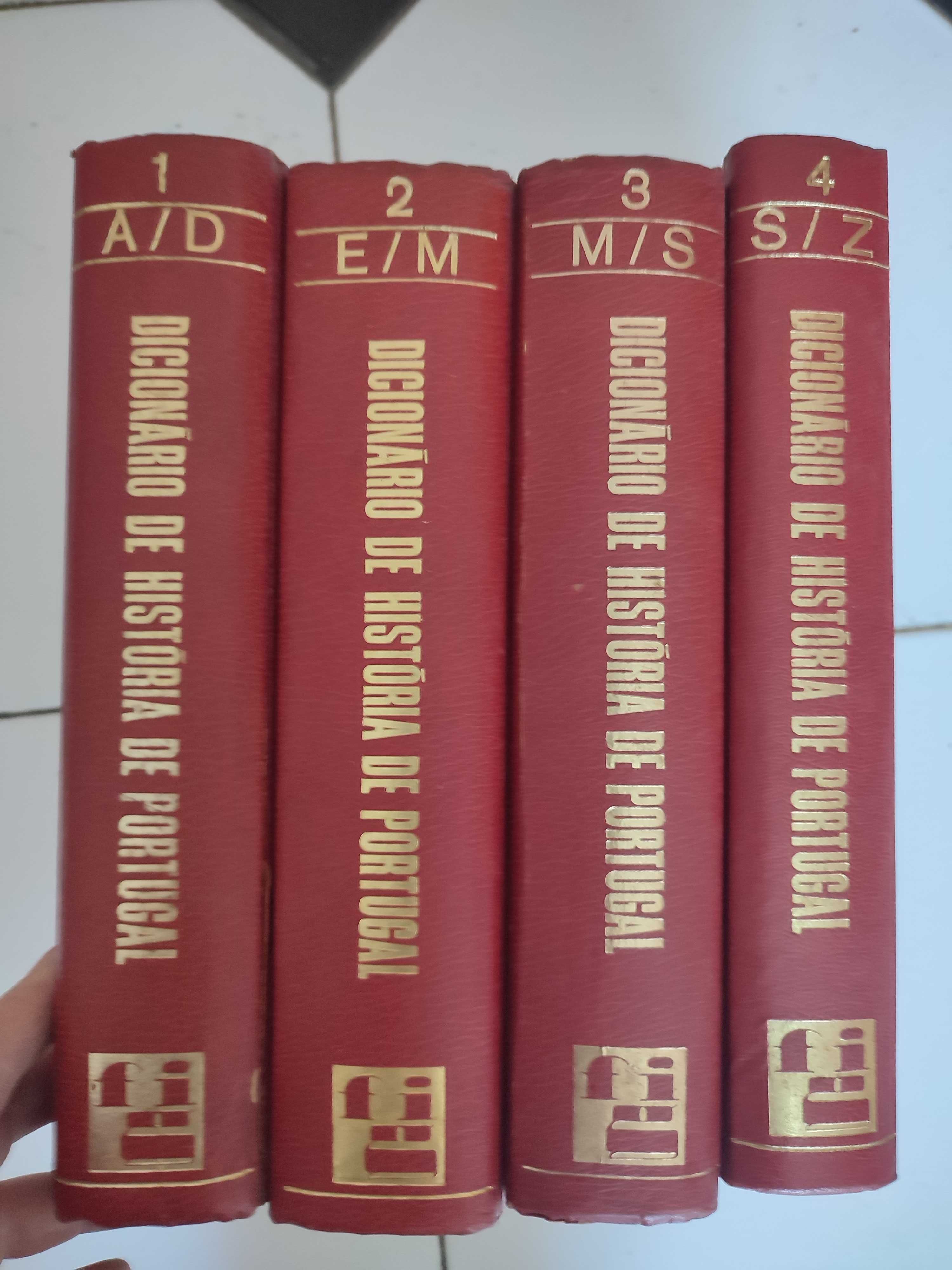 Dicionário de História de Portugal-Dirigido por Joel Serrão-4 Volumes