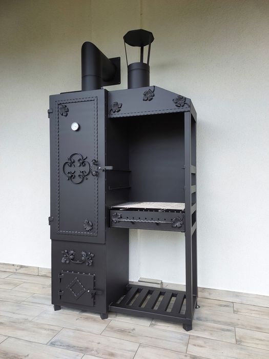 Wędzarnia Grill Smoker Wędzok Blacha 4 mm Solidna od Kowala BBQ