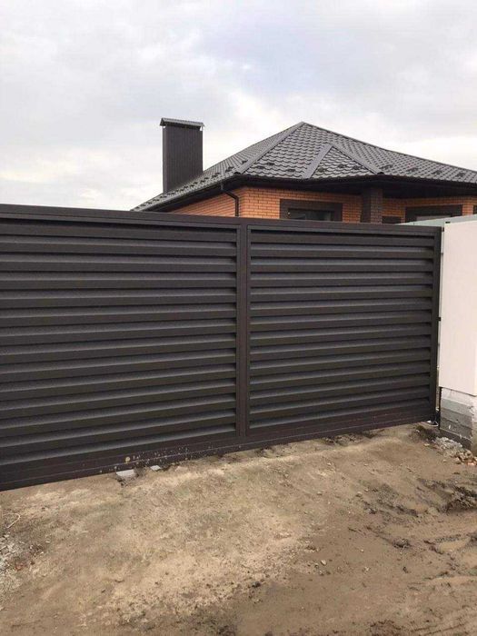 Паркан Жалюзі Металевий Забор Ранчо
