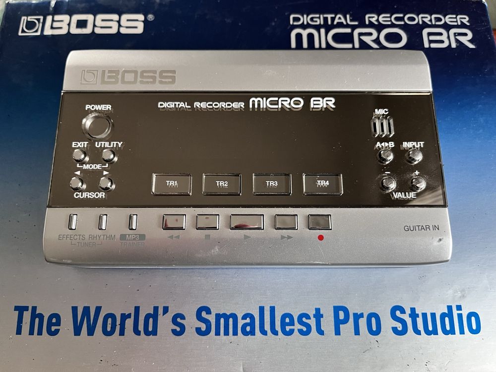 Boss micro br  studio nagrań