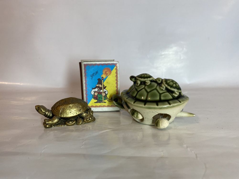 Фигурка/статуэтка/коллекционная черепаха/черепашка подарок