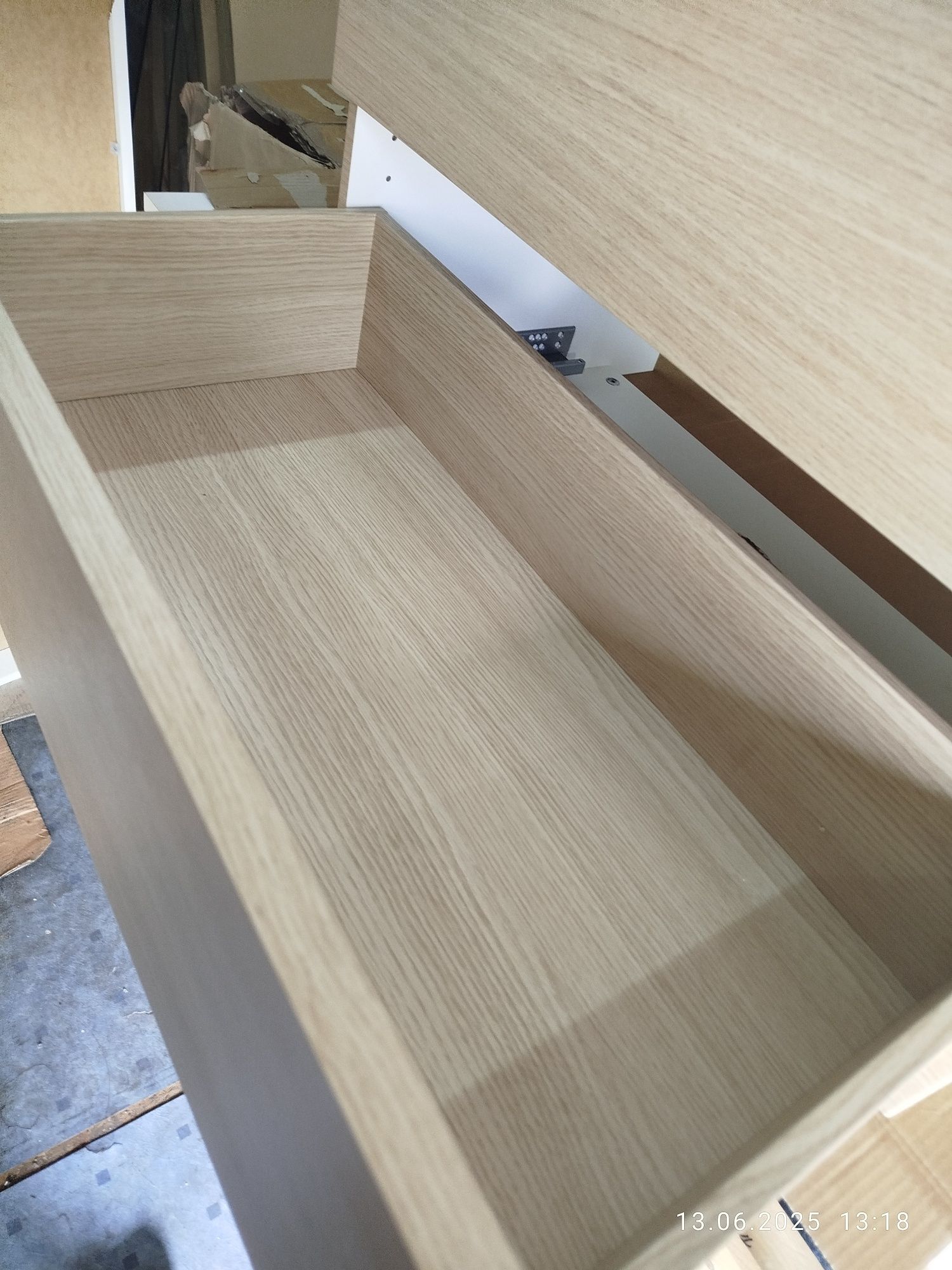 Szafka pod umywalkę 75 cm jasny dąb szafka łazienkowa