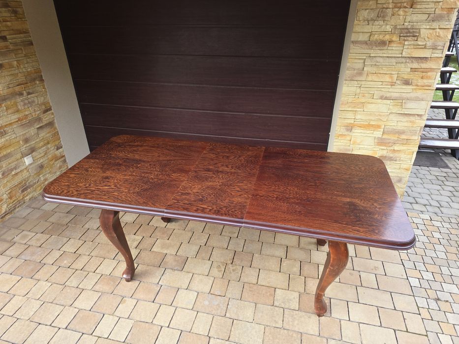 Stół drewniany 200×90 kolor brąz.