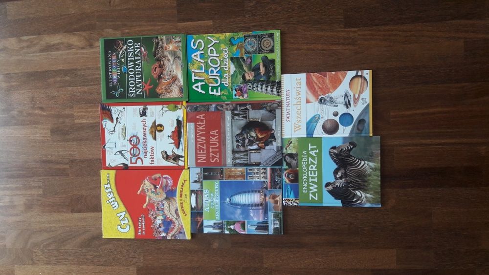 Atlasy edukacyjne - OKAZJA