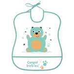 Canpol babies Практичний пластиковий мякий нагрудник