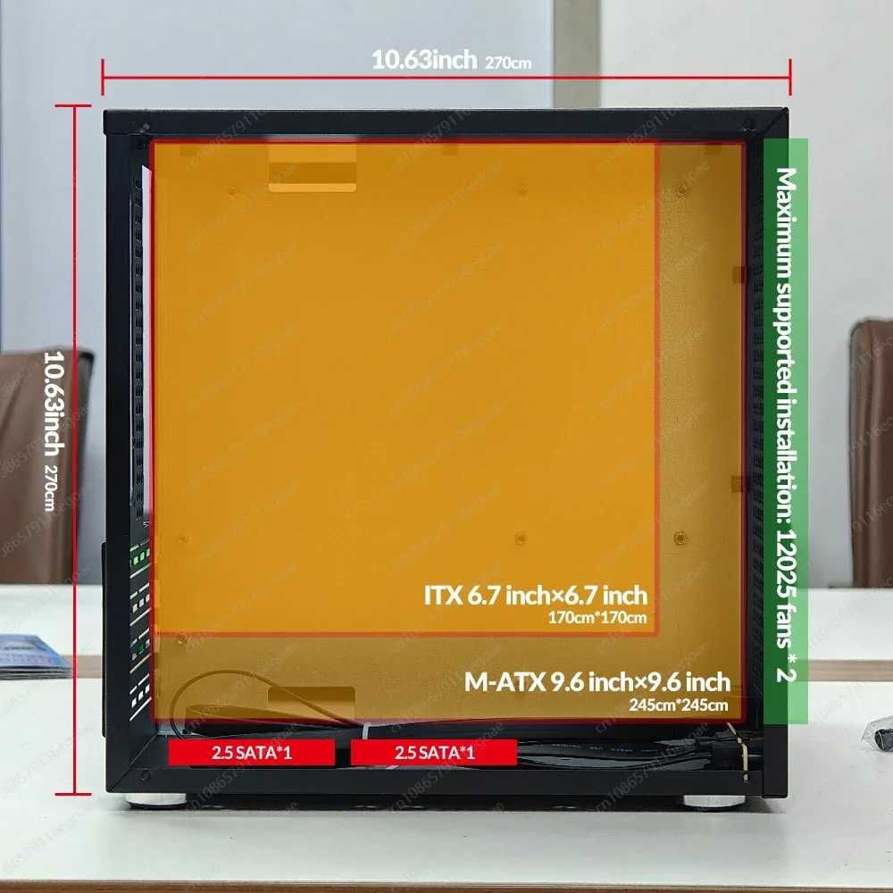 Sagittarius 8-Bay NAS Tower Case with Backplane
