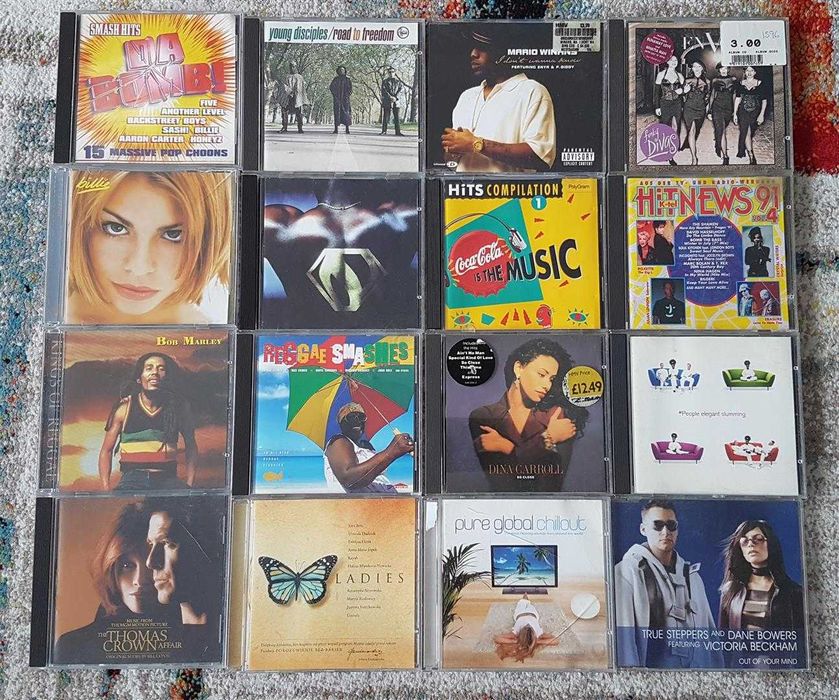 Płyty CD Rock, Dance, Reggae, Pop