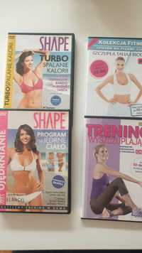 Fitness, Shape 4 płyty DVD nowe