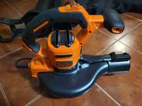 Aspirador Soprador Jardim Black & Decker electrico (novo)