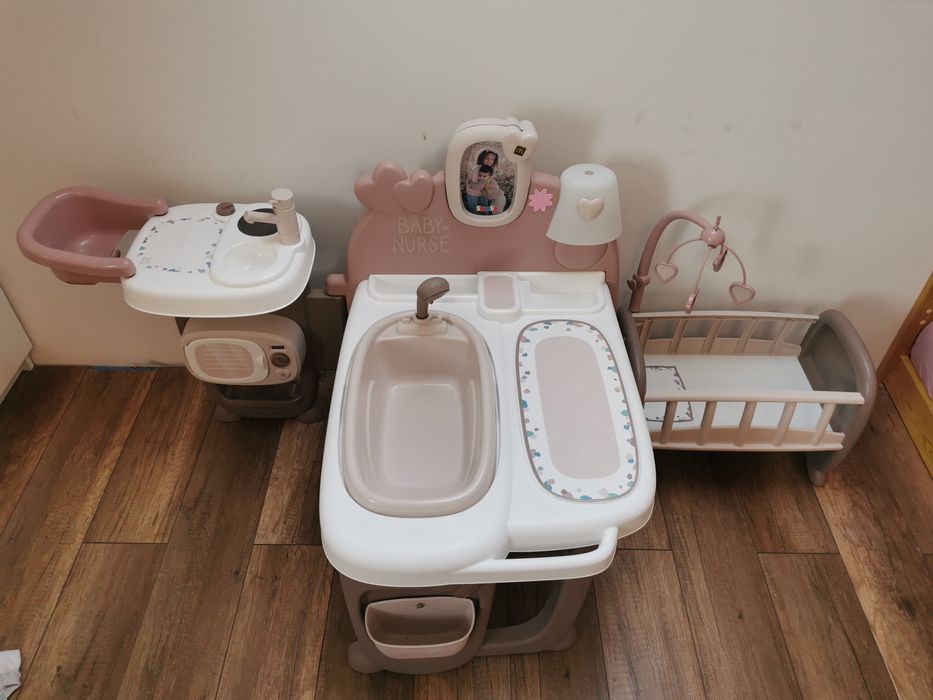 Smoby Baby Nurse +Baby Nurse Wielofunkcyjna walizka
